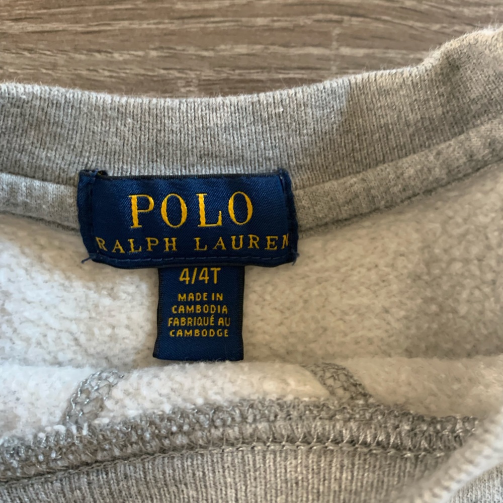 Polo Ralph Lauren pull over sweatshirt